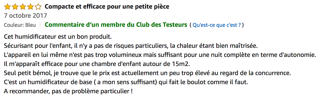 commentaire Beaba Air Tempered