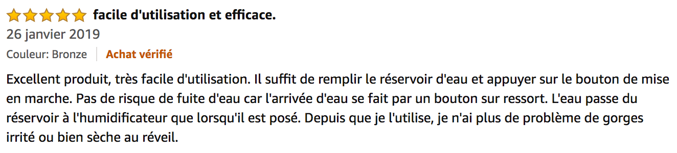 commentaire Beurer LB 37